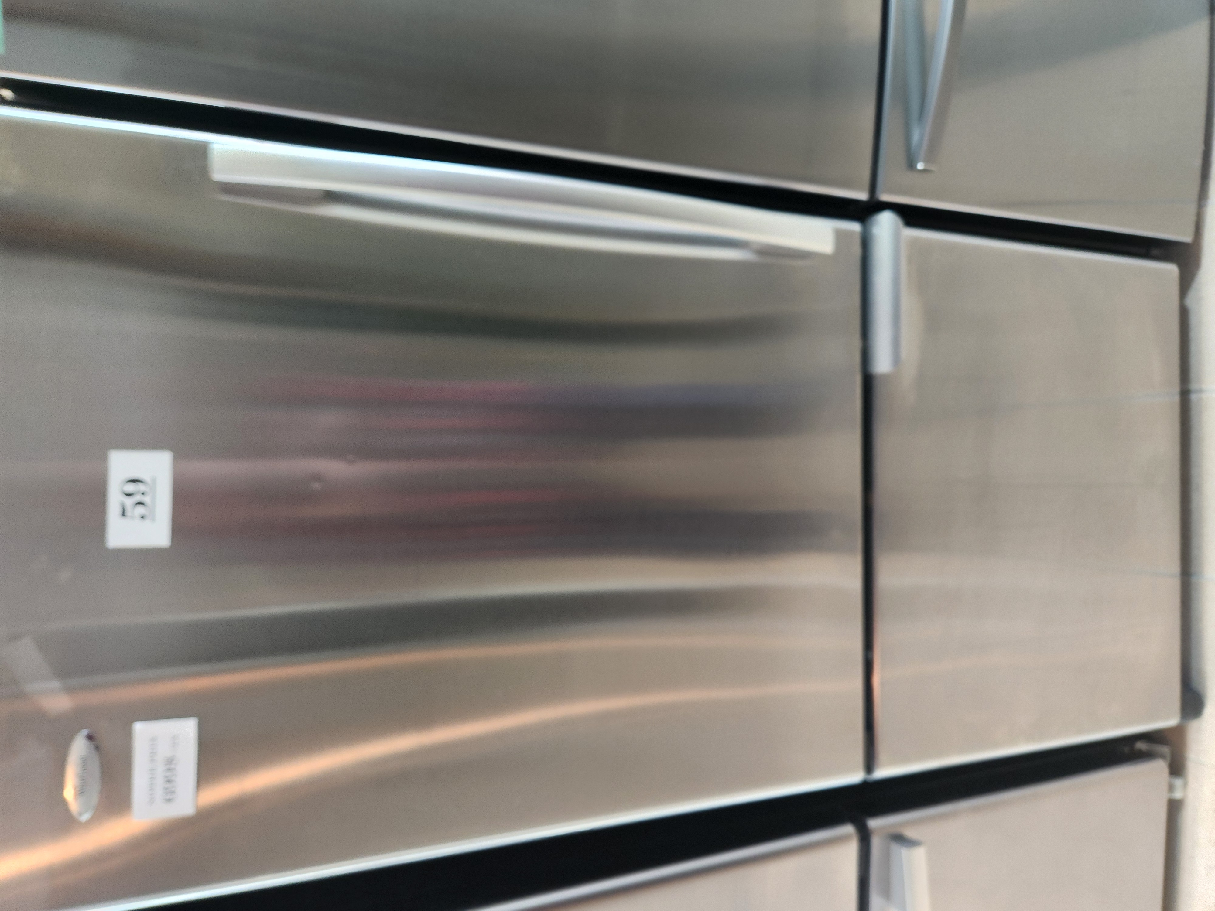 59- REFRIGERATEUR CONGELATEUR EN BAS INOX