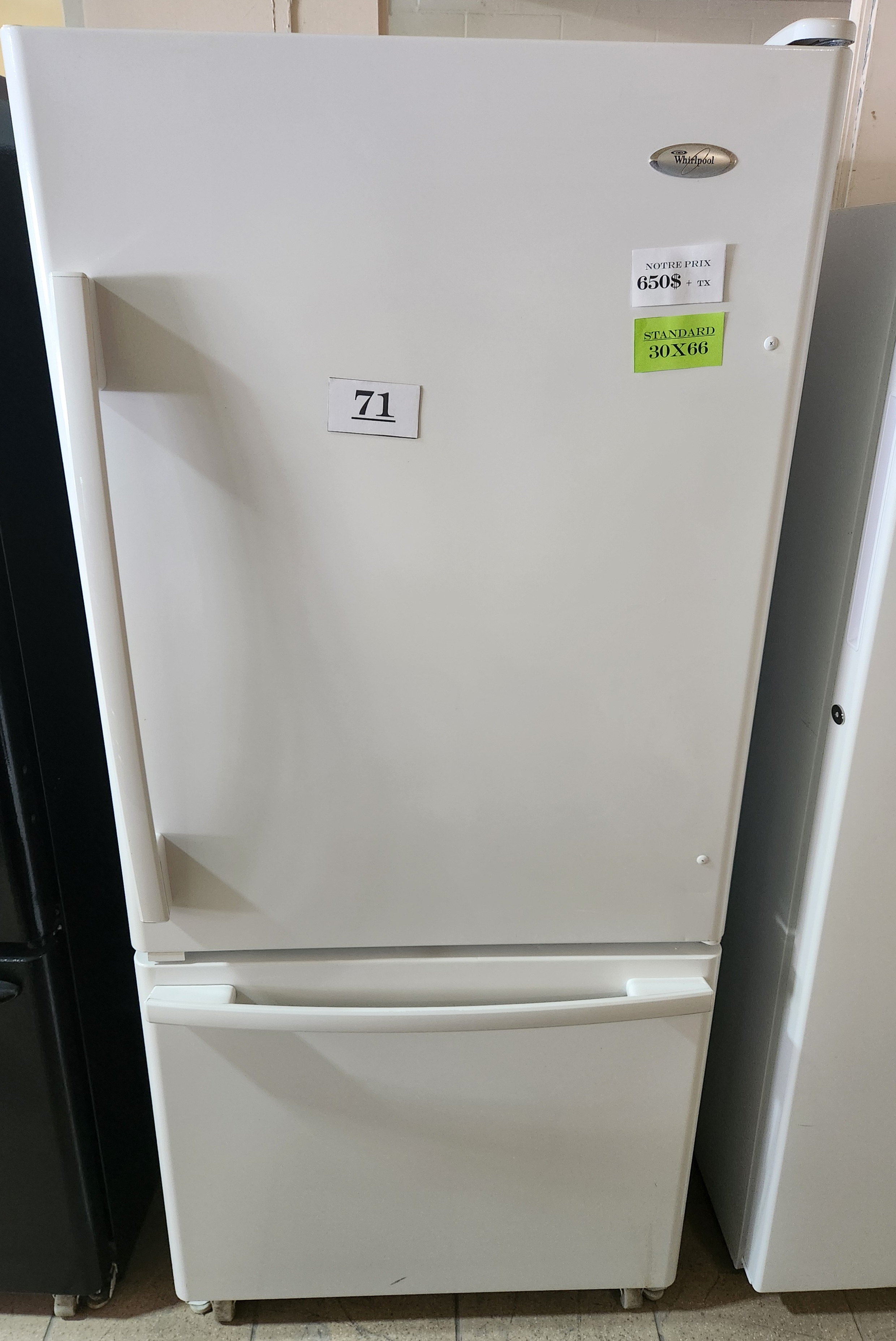 71- REFRIGERATEUR  CONGELATEUR EN BAS