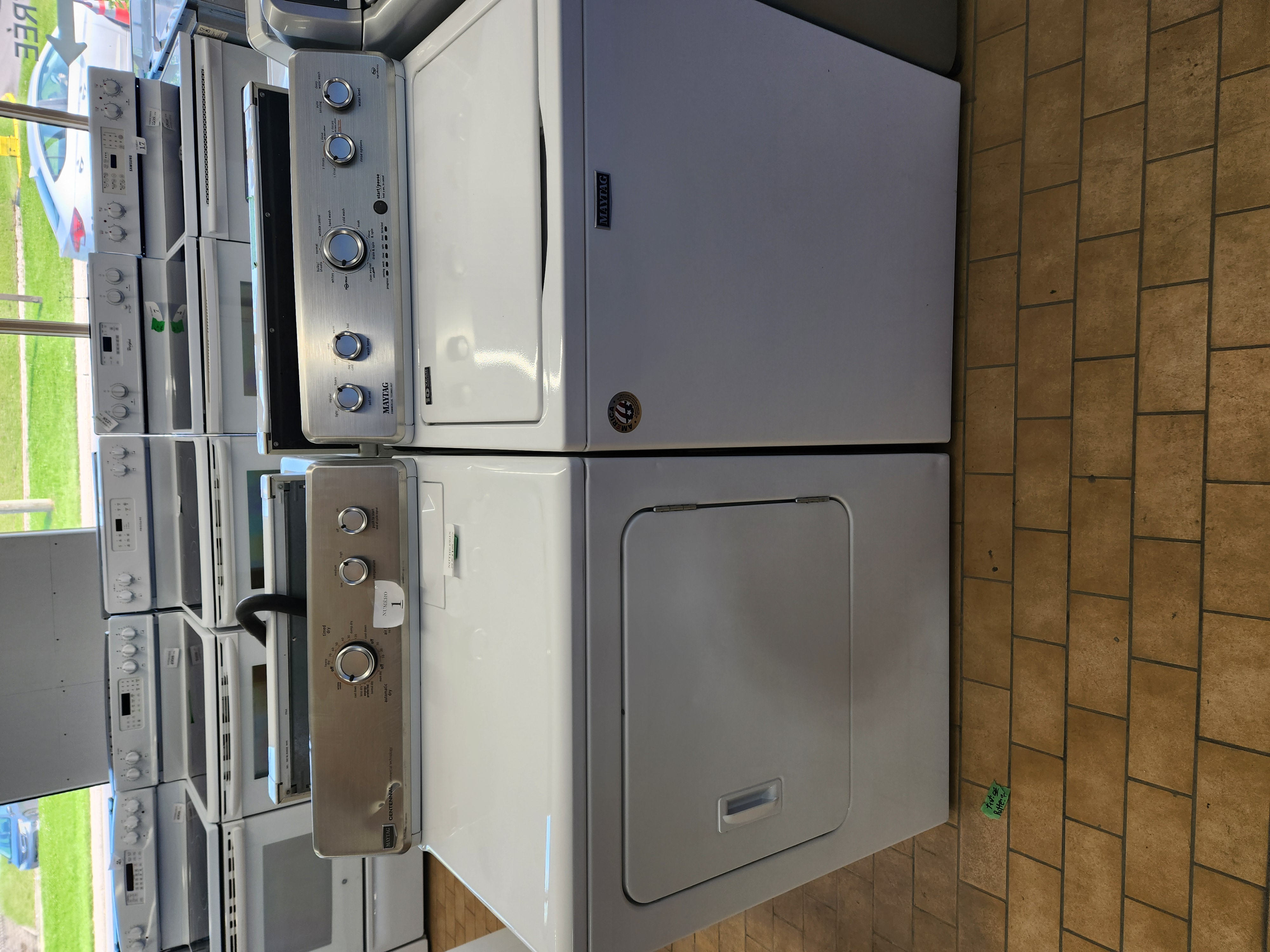 #1 ensemble laveuse -secheuse maytag
