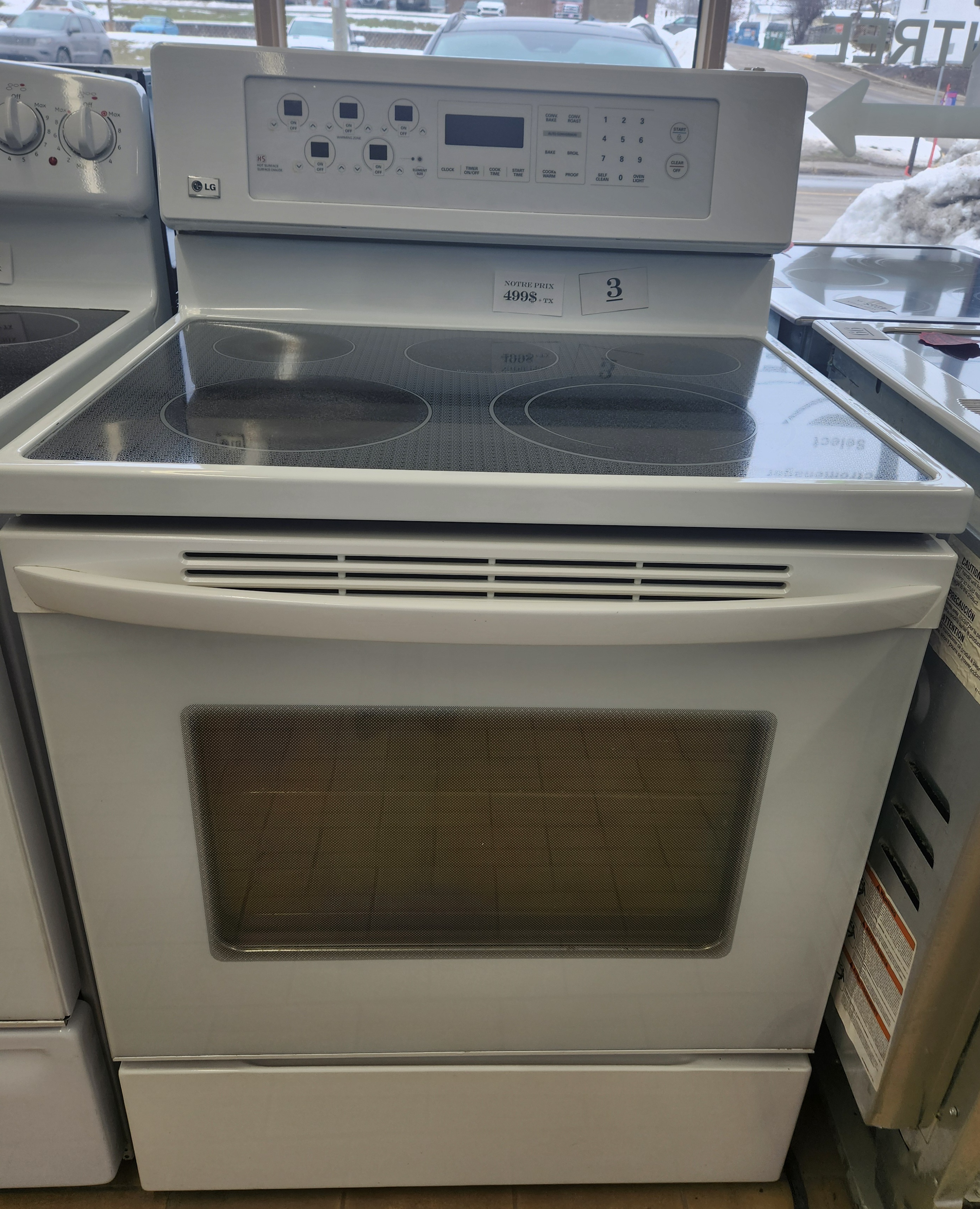 3-  CUISINIERE VITRO CERAMIQUE