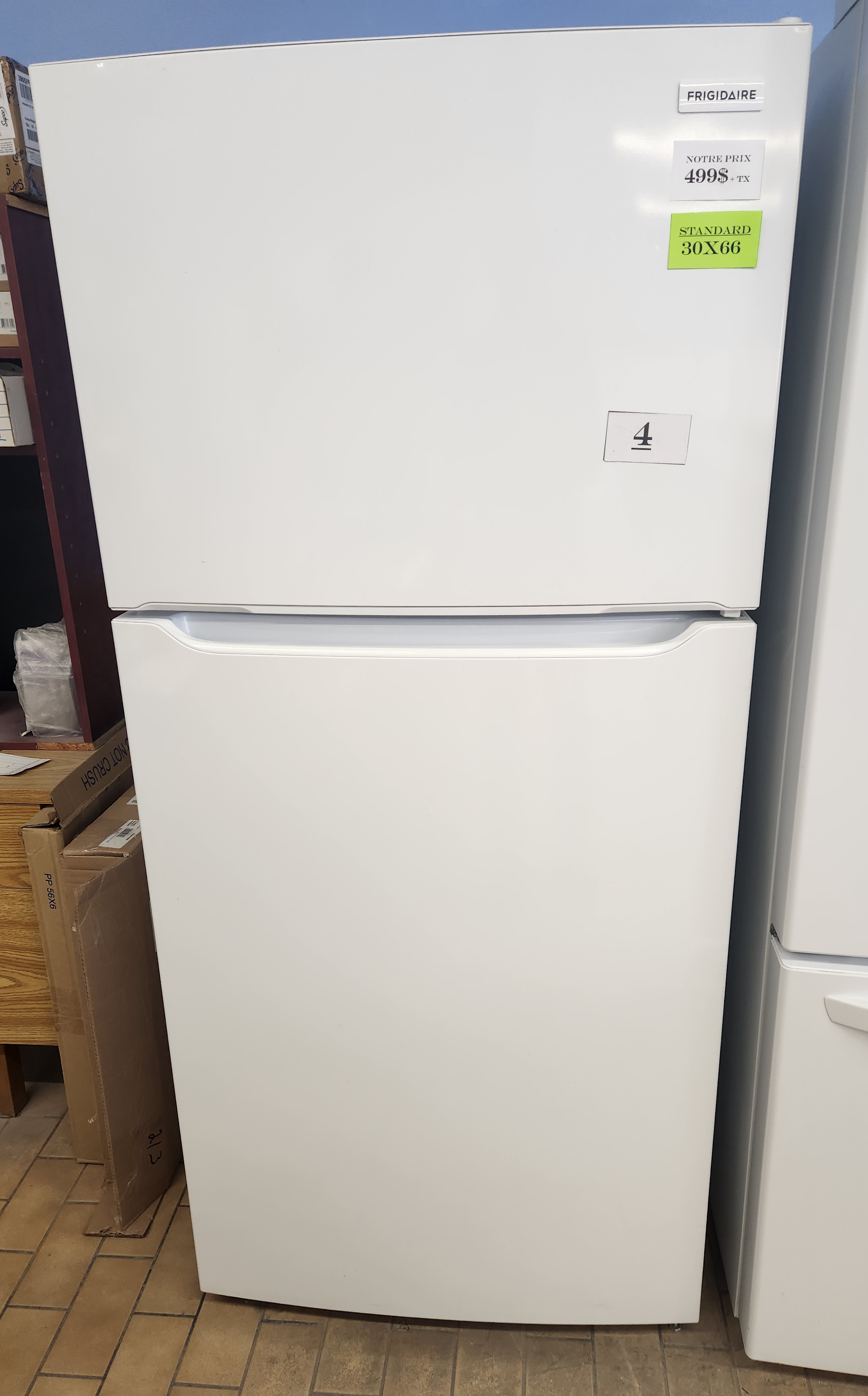 4-   REFRIGERATEUR CONGELATEUYR EN HAUT