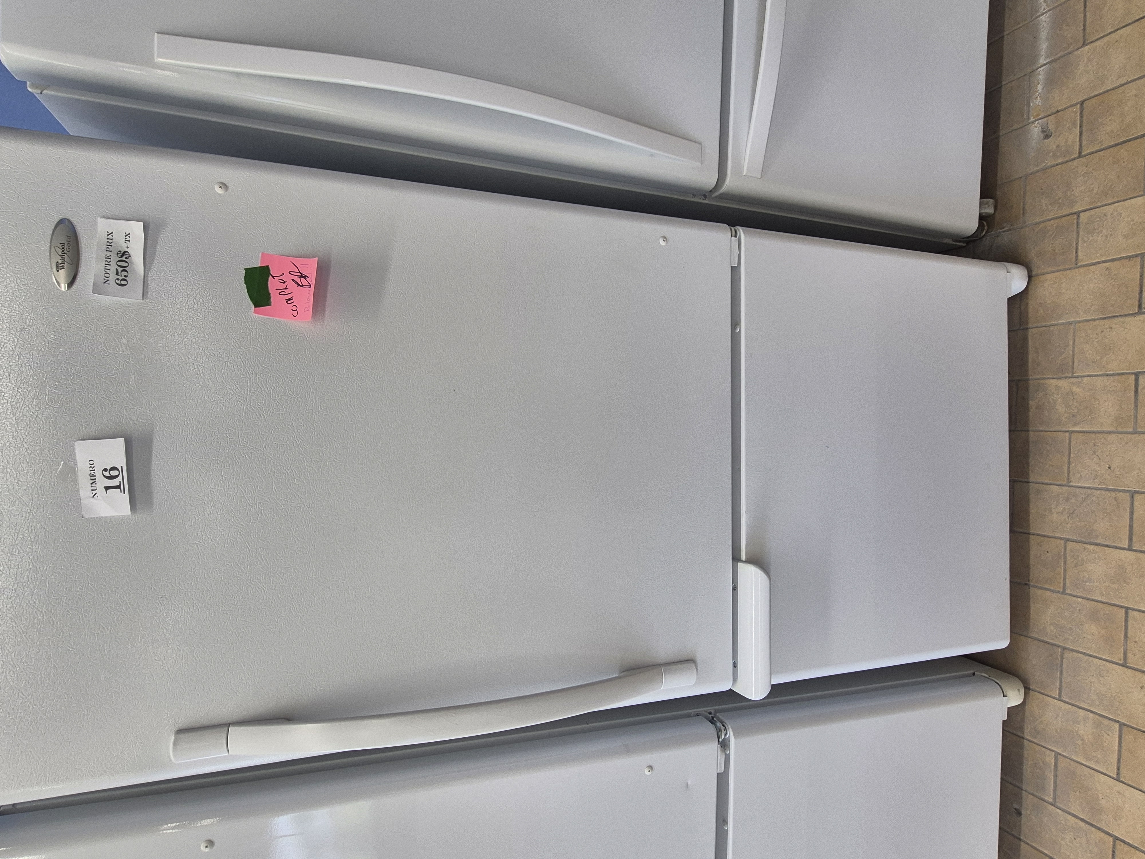 #16   refrigerateur congelateur en bas